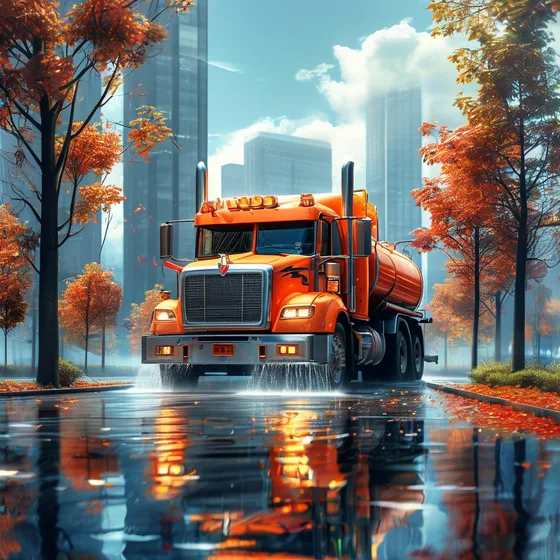 洒水车
